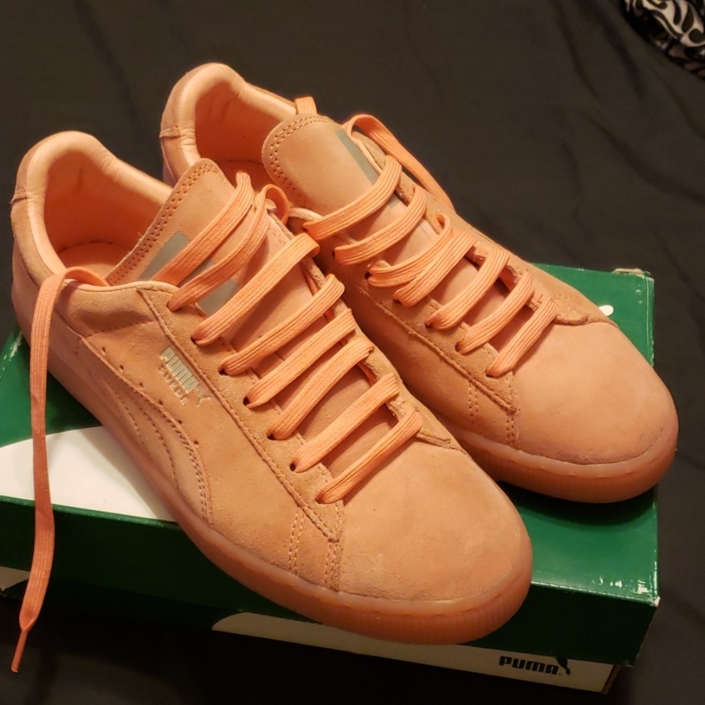 Suede Classic Desert flower-puma silver